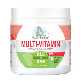 Multi-Vitamin supplements for cats.