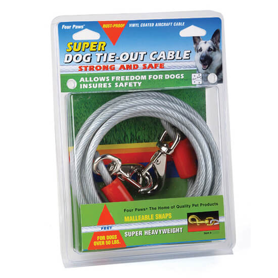 Dog tie out cable hot sale argos